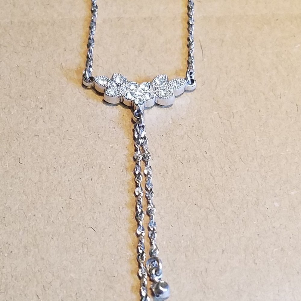 Floral Dangle Anklet